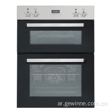 Built in double wall oven pizza baking oven